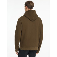 Sudadera con capucha LeMieux hombre Alpino Marrón Sudadera con capucha LeMieux hombre Alpino Marrón