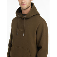 Sudadera con capucha LeMieux hombre Alpino Marrón Sudadera con capucha LeMieux hombre Alpino Marrón
