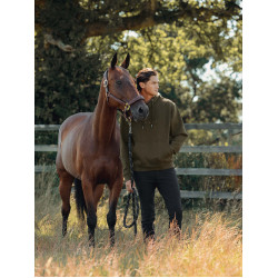 Sudadera con capucha LeMieux hombre Alpino Marrón