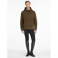 Sudadera con capucha LeMieux hombre Alpino Marrón