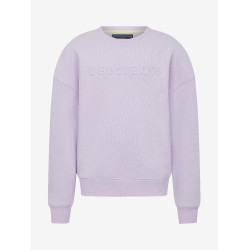 Sudadera de cuello redondo Young Rider LeMieux Carmen Lila Violeta Sudadera de cuello redondo Young Rider LeMieux Carmen Lila Violeta