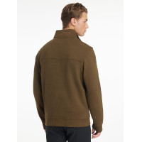 Sudadera con cremallera LeMieux para hombre Alpino Marrón Sudadera con cremallera LeMieux para hombre Alpino Marrón