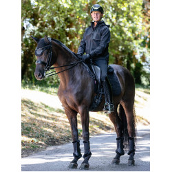 Chaqueta softshell LeMieux para hombre Negro Chaqueta softshell LeMieux para hombre Negro