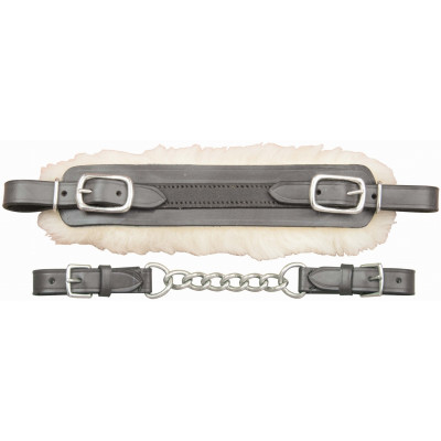 Muserola Hackamore T de T Havana oscuro
