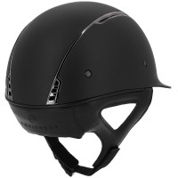 Casco EQUITHÈME - Soazy Negro / cromo Casco EQUITHÈME - Soazy Negro / cromo