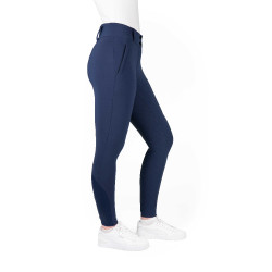 Pantalón calefactable EQUITHÈME Heated - Sierra Marino Azul marino