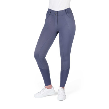 Pantalón “Je t’aime” EQUITHÈME – Elsa Gris / azul