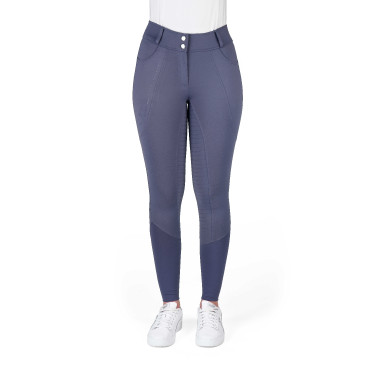 Pantalón “Je t’aime” EQUITHÈME – Elsa Gris / azul