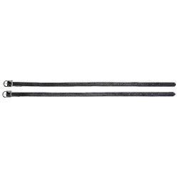 Correas de espuelas RIDING WORLD Cuir soft Negro