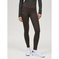Legging Tommy Hilfiger Equestrian Elmira invierno full grip mujer Cacao Marr&amp;amp;amp;oacute;n