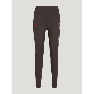 Legging Tommy Hilfiger Equestrian Elmira invierno full grip mujer Cacao Marrón Legging Tommy Hilfiger Equestrian Elmira invierno full grip mujer Cacao Marrón