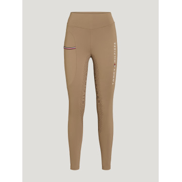 Legging Tommy Hilfiger Equestrian Elmira mujer full grip Fósil Legging Tommy Hilfiger Equestrian Elmira mujer full grip Fósil