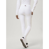 Pantalón de equitación Tommy Hilfiger Equestrian Vermont mujer culera completa Blanco óptico Pantalón de equitación Tommy Hilfiger Equestrian Vermont mujer culera completa Blanco óptico
