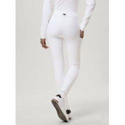 Pantalón de equitación Tommy Hilfiger Equestrian Vermont mujer culera completa Blanco óptico Pantalón de equitación Tommy Hilfiger Equestrian Vermont mujer culera completa Blanco óptico