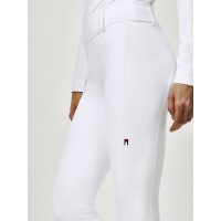 Pantalón de equitación Tommy Hilfiger Equestrian Vermont mujer culera completa Blanco óptico Pantalón de equitación Tommy Hilfiger Equestrian Vermont mujer culera completa Blanco óptico