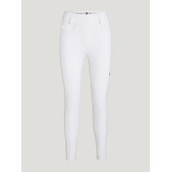Pantalón de equitación Tommy Hilfiger Equestrian Vermont mujer culera completa Blanco óptico Pantalón de equitación Tommy Hilfiger Equestrian Vermont mujer culera completa Blanco óptico