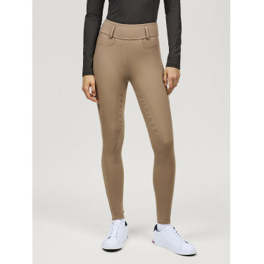 Pantalón de equitación Tommy Hilfiger Equestrian Vermont mujer culera completa Fósil