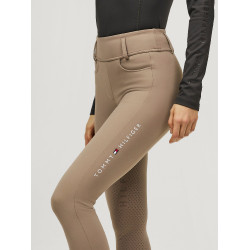 Pantalón de equitación Tommy Hilfiger Equestrian Vermont mujer culera completa Fósil