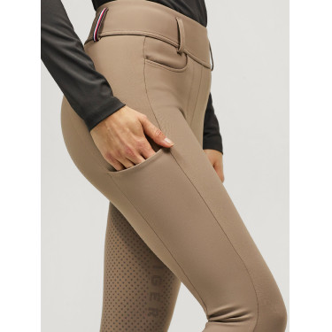 Pantalón de equitación Tommy Hilfiger Equestrian Vermont mujer culera completa Fósil Pantalón de equitación Tommy Hilfiger Equestrian Vermont mujer culera completa Fósil