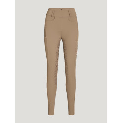 Pantalón de equitación Tommy Hilfiger Equestrian Vermont mujer culera completa Fósil