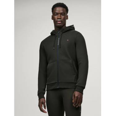 Sudadera con capucha con cremallera Tommy Hilfiger Equestrian Union para hombre