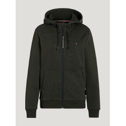 Sudadera con capucha con cremallera Tommy Hilfiger Equestrian Union para hombre Pasador Azul Sudadera con capucha con cremallera Tommy Hilfiger Equestrian Union para hombre Pasador Azul