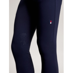 Pantalón de equitación Tommy Hilfiger Equestrian hombre Pro grip rodillas Cielo del desierto Azul