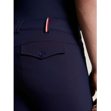 Pantalón de equitación Tommy Hilfiger Equestrian hombre Pro grip rodillas Cielo del desierto Azul