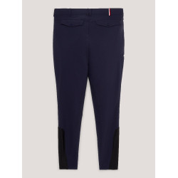 Pantalón de equitación Tommy Hilfiger Equestrian hombre Pro grip rodillas Cielo del desierto Azul