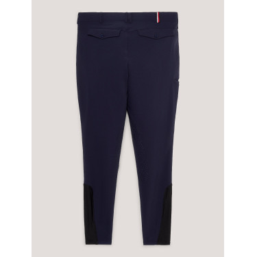 Pantalón de equitación Tommy Hilfiger Equestrian hombre Pro grip rodillas Cielo del desierto Azul