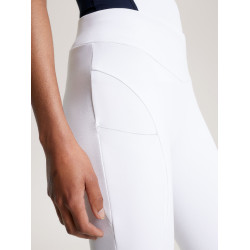 Legging Tommy Hilfiger Equestrian Elmira mujer full grip Blanco óptico