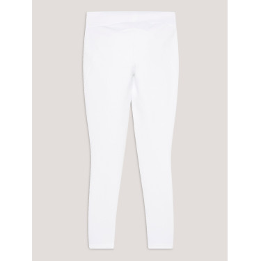 Legging Tommy Hilfiger Equestrian Elmira mujer full grip Blanco óptico
