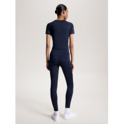 Legging Tommy Hilfiger Equestrian Elmira mujer full grip Cielo del desierto Azul Legging Tommy Hilfiger Equestrian Elmira mujer full grip Cielo del desierto Azul