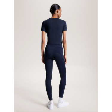 Legging Tommy Hilfiger Equestrian Elmira mujer full grip Cielo del desierto Azul Legging Tommy Hilfiger Equestrian Elmira mujer full grip Cielo del desierto Azul