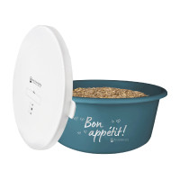 Comedero con tapa Waldhausen Gris Comedero con tapa Waldhausen Gris