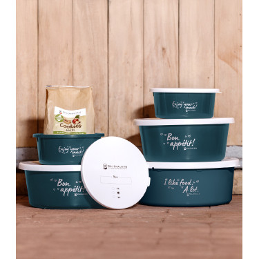 Tartera pequeña Waldhausen con tapa Azul petróleo Tartera pequeña Waldhausen con tapa Azul petróleo