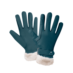 Guantes de equitación ELT Saint Moritz Azul petróleo Guantes de equitación ELT Saint Moritz Azul petróleo