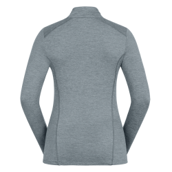 Camiseta con cremallera ELT funcional Milano Azul plateado