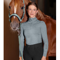 Camiseta con cremallera ELT funcional Milano Negro