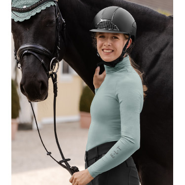 Cuello alto ELT Madison mujer Azul plateado