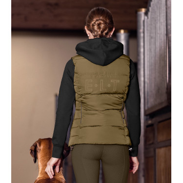 Chaleco ligero sin mangas ELT invierno Oxford Verde caqui Chaleco ligero sin mangas ELT invierno Oxford Verde caqui