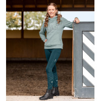 Calcetines de equitación ELT Argyle Negro / azul piedra