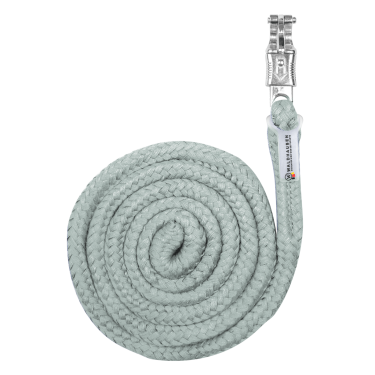 Cabezada de cuadra Waldhausen Economic con mosquetón antipánico Azul plateado