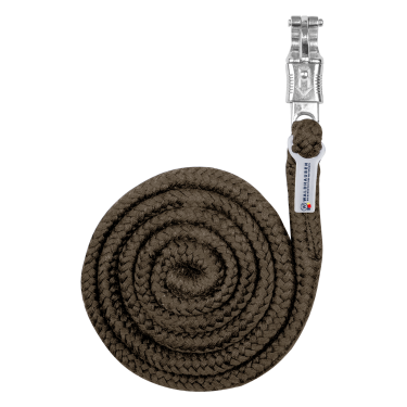 Cabezada de cuadra Waldhausen Economic con mosquetón antipánico Marrón verde