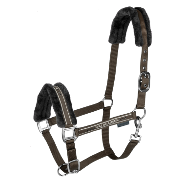 Cabezada Waldhausen Elegant Marrón verde