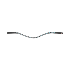 Frontal Glam negro X-Line Waldhausen Negro / azul petróleo / negro