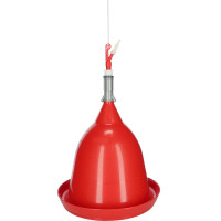 Bebedero automático para aves Kerbl Hobbyfarming Roja Rojo Bebedero automático para aves Kerbl Hobbyfarming Roja Rojo