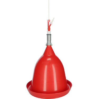 Bebedero automático para aves Kerbl Hobbyfarming Roja Rojo Bebedero automático para aves Kerbl Hobbyfarming Roja Rojo