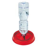 Bebedero para botella de plástico Kerbl Hobbyfarming Roja Rojo Bebedero para botella de plástico Kerbl Hobbyfarming Roja Rojo