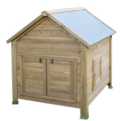 Cobertizo para pequeños animales Kerbl Hobbyfarming